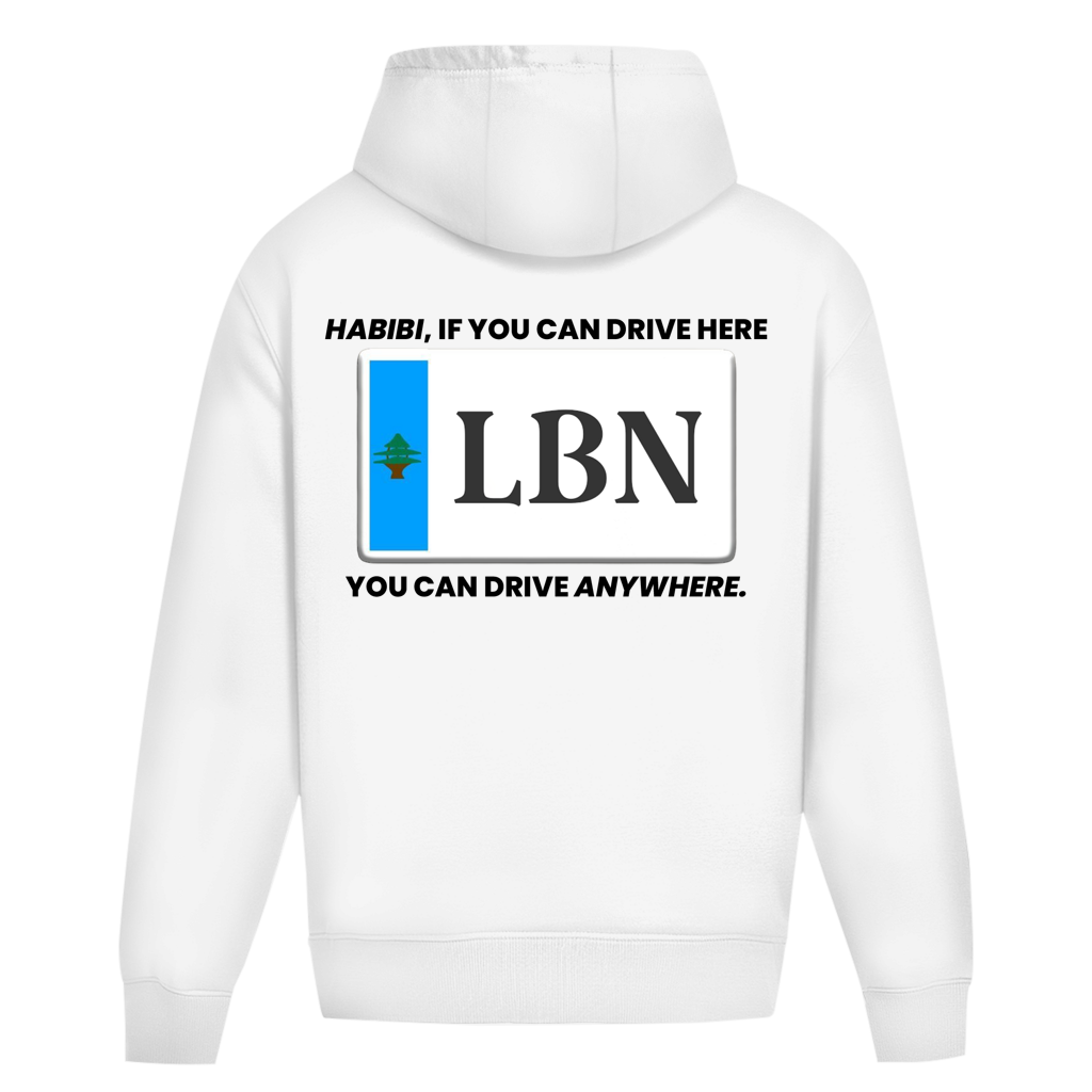 IF YOU CAN DRIVE HERE (BACKPRINT)