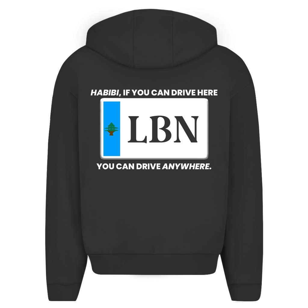 IF YOU CAN DRIVE HERE (BACKPRINT)