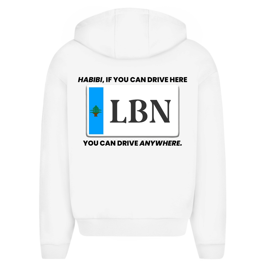 IF YOU CAN DRIVE HERE (BACKPRINT)