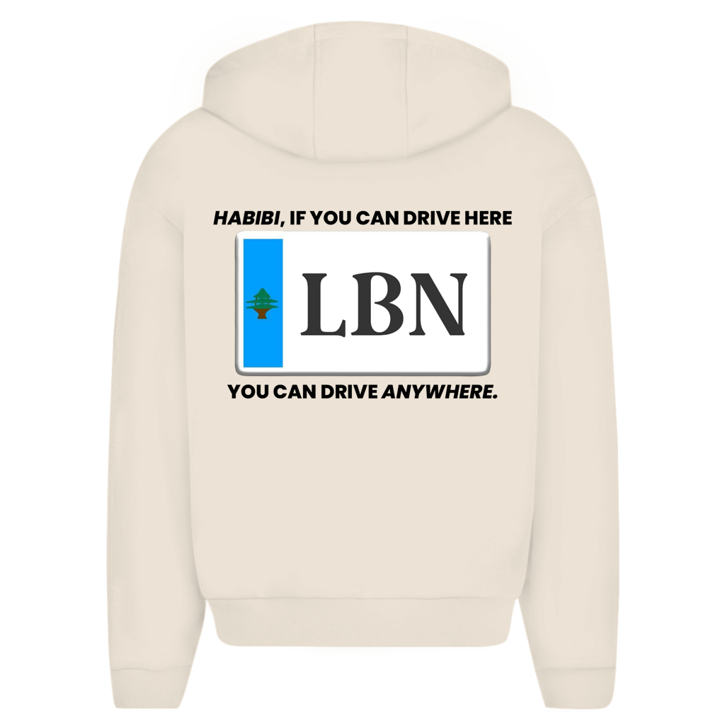 IF YOU CAN DRIVE HERE (BACKPRINT)