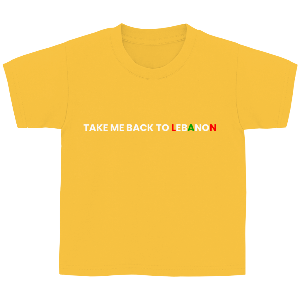 TAKE ME BACK TO LEBANON