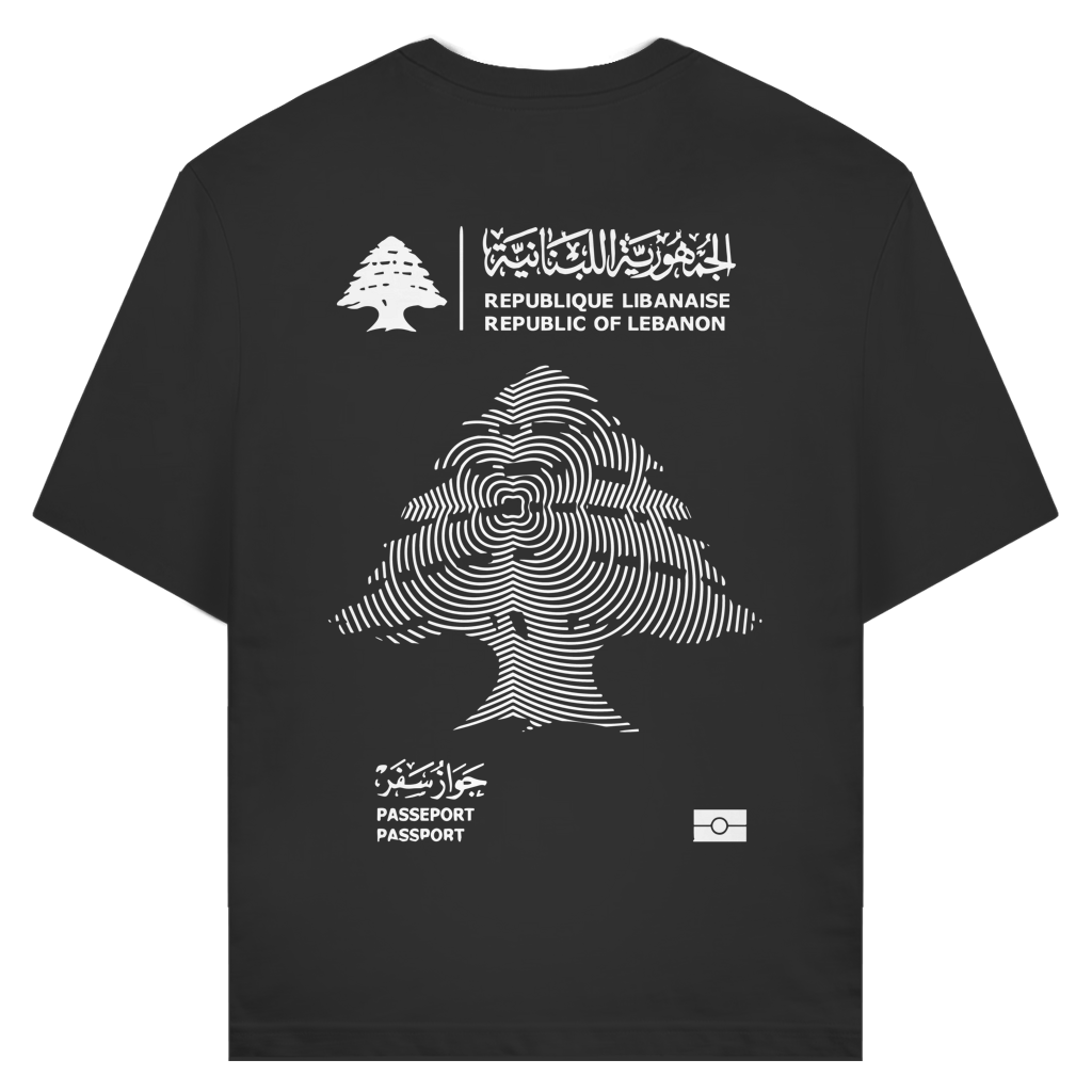 LEBANON PASSEPORT 2 (BACKPRINT)