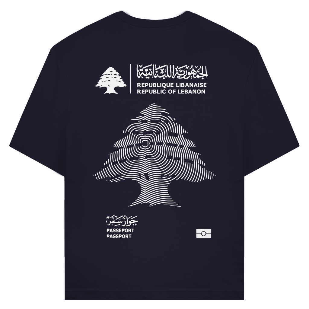 LEBANON PASSEPORT 2 (BACKPRINT)