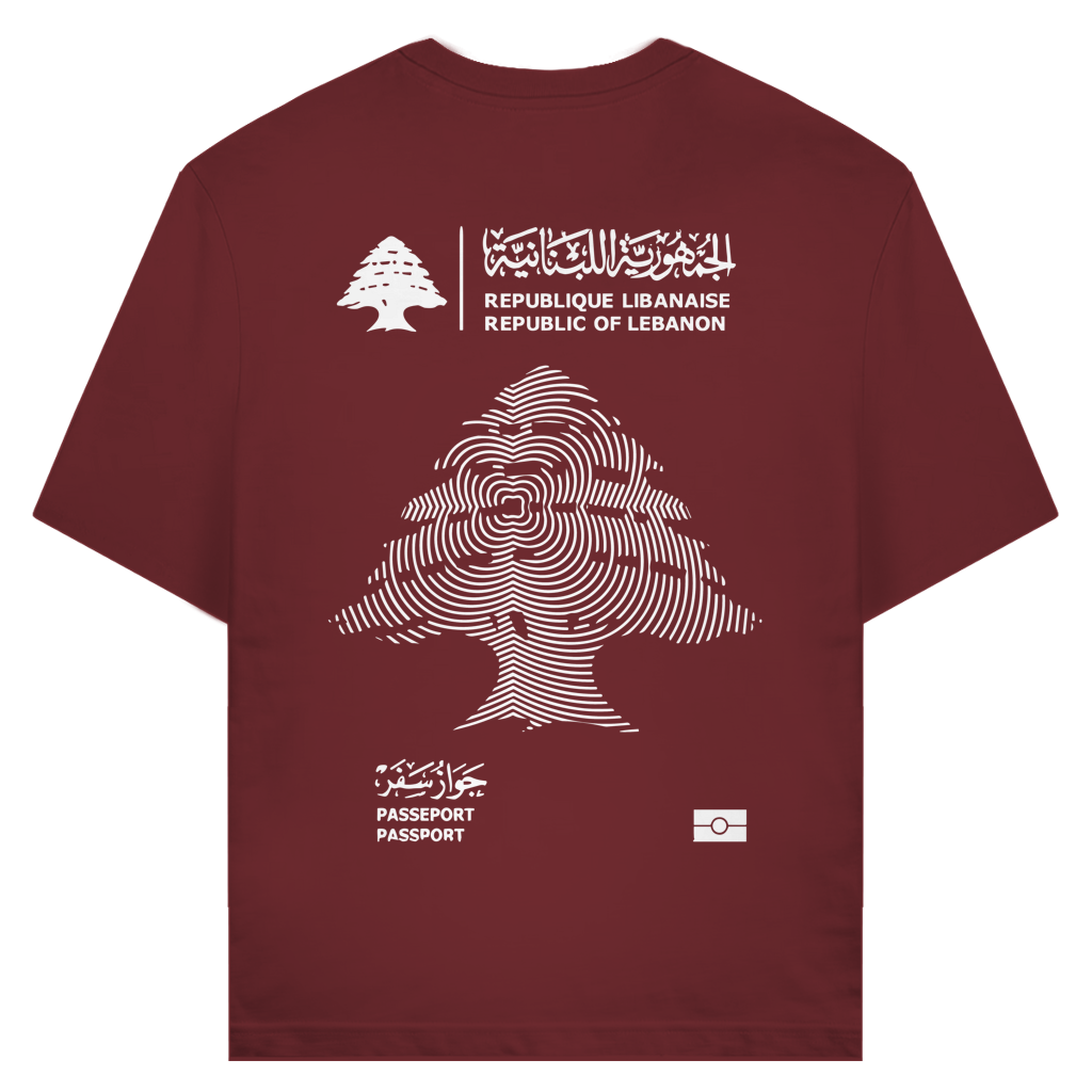LEBANON PASSEPORT 2 (BACKPRINT)