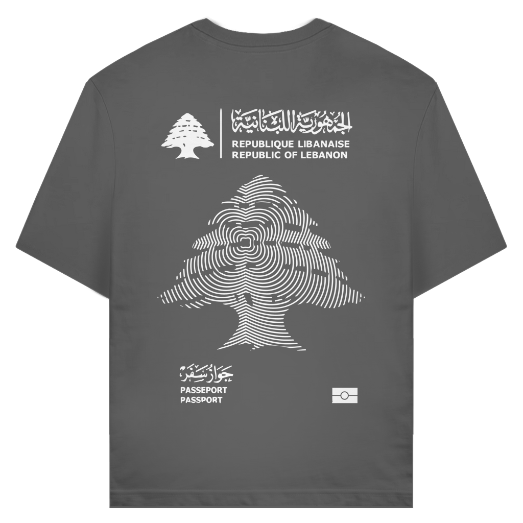 LEBANON PASSEPORT 2 (BACKPRINT)