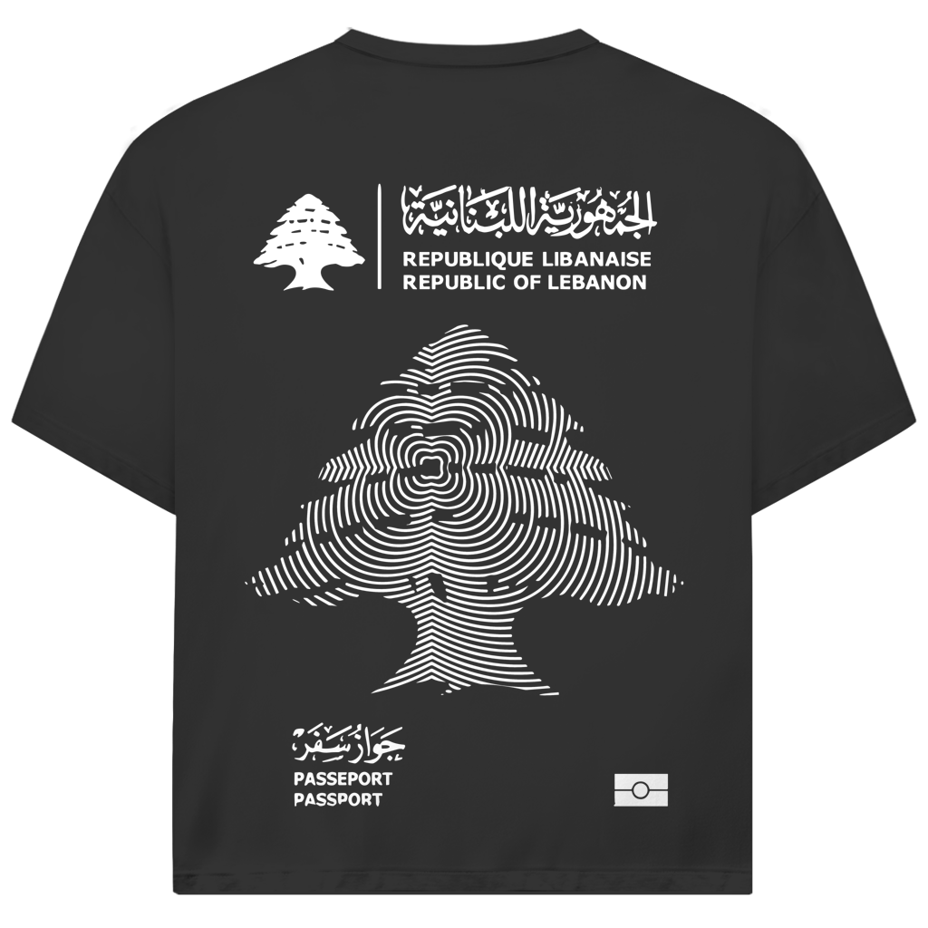 LEBANON PASSEPORT 2 (BACKPRINT)