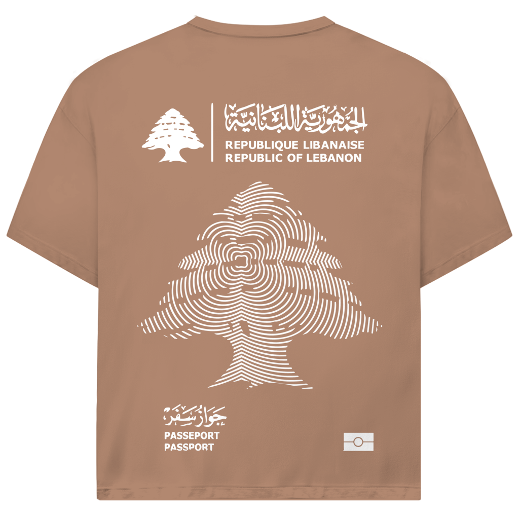 LEBANON PASSEPORT 2 (BACKPRINT)