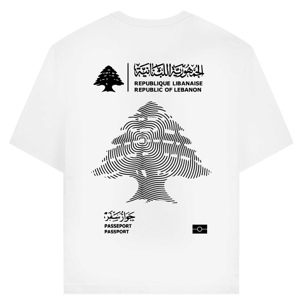 LEBANON PASSEPORT 3 (BACKPRINT)