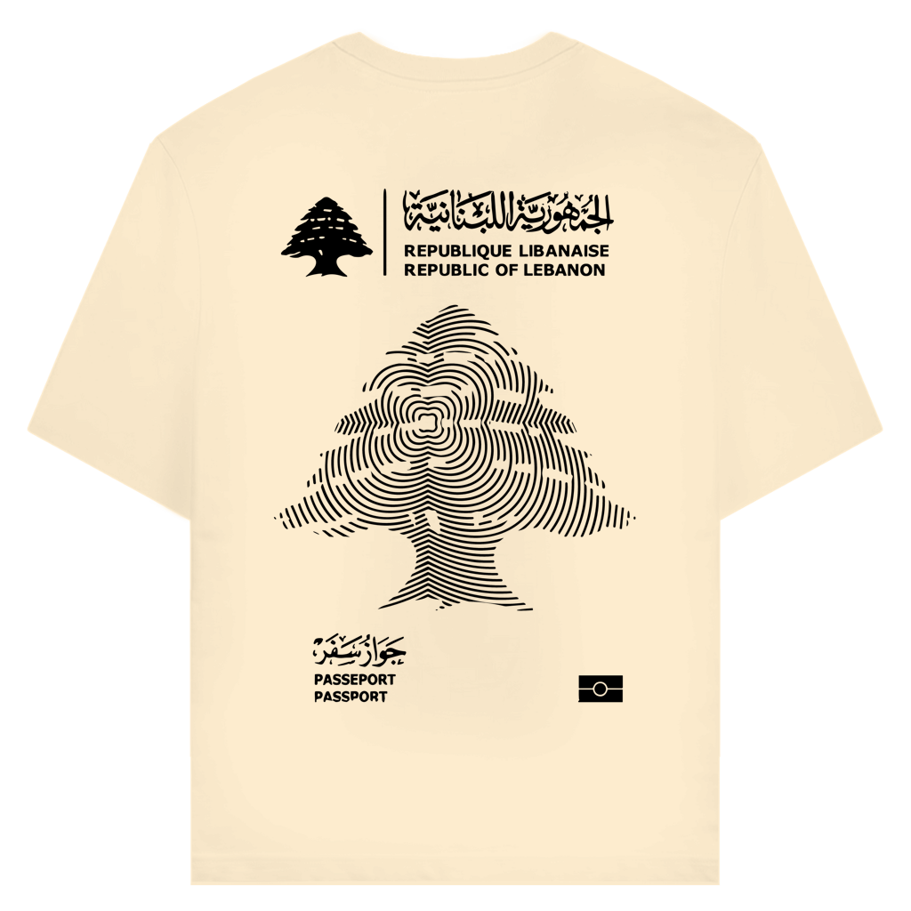 LEBANON PASSEPORT 3 (BACKPRINT)