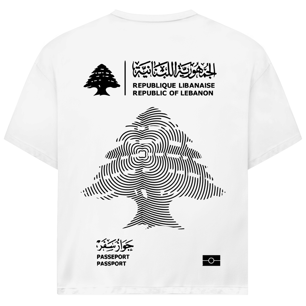 LEBANON PASSEPORT 3 (BACKPRINT)