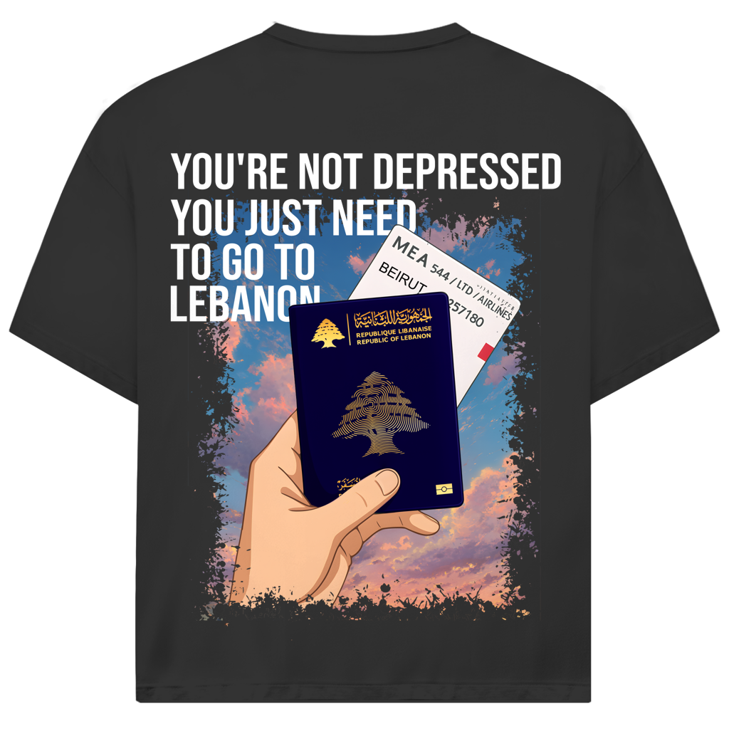 YOU'RE NOT DEPRESSED (BACKPRINT)
