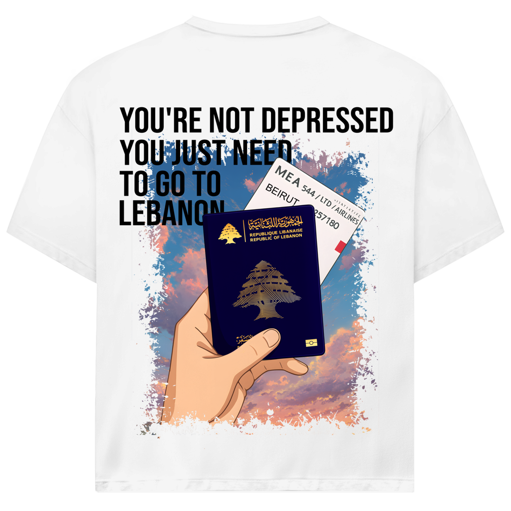 YOU'RE NOT DEPRESSED (BACKPRINT)