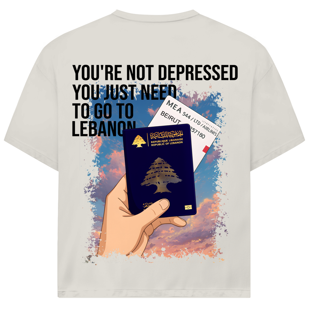 YOU'RE NOT DEPRESSED (BACKPRINT)