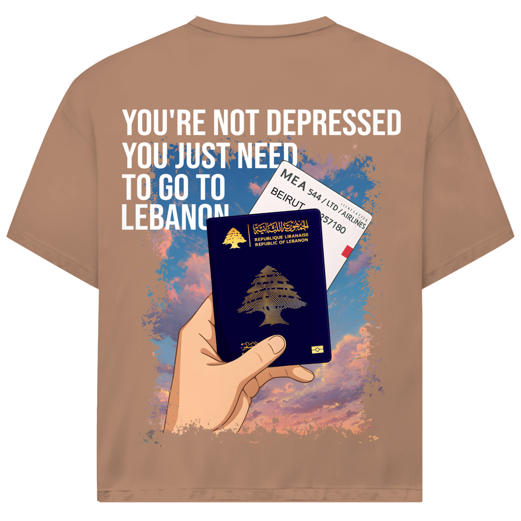 YOU'RE NOT DEPRESSED (BACKPRINT)