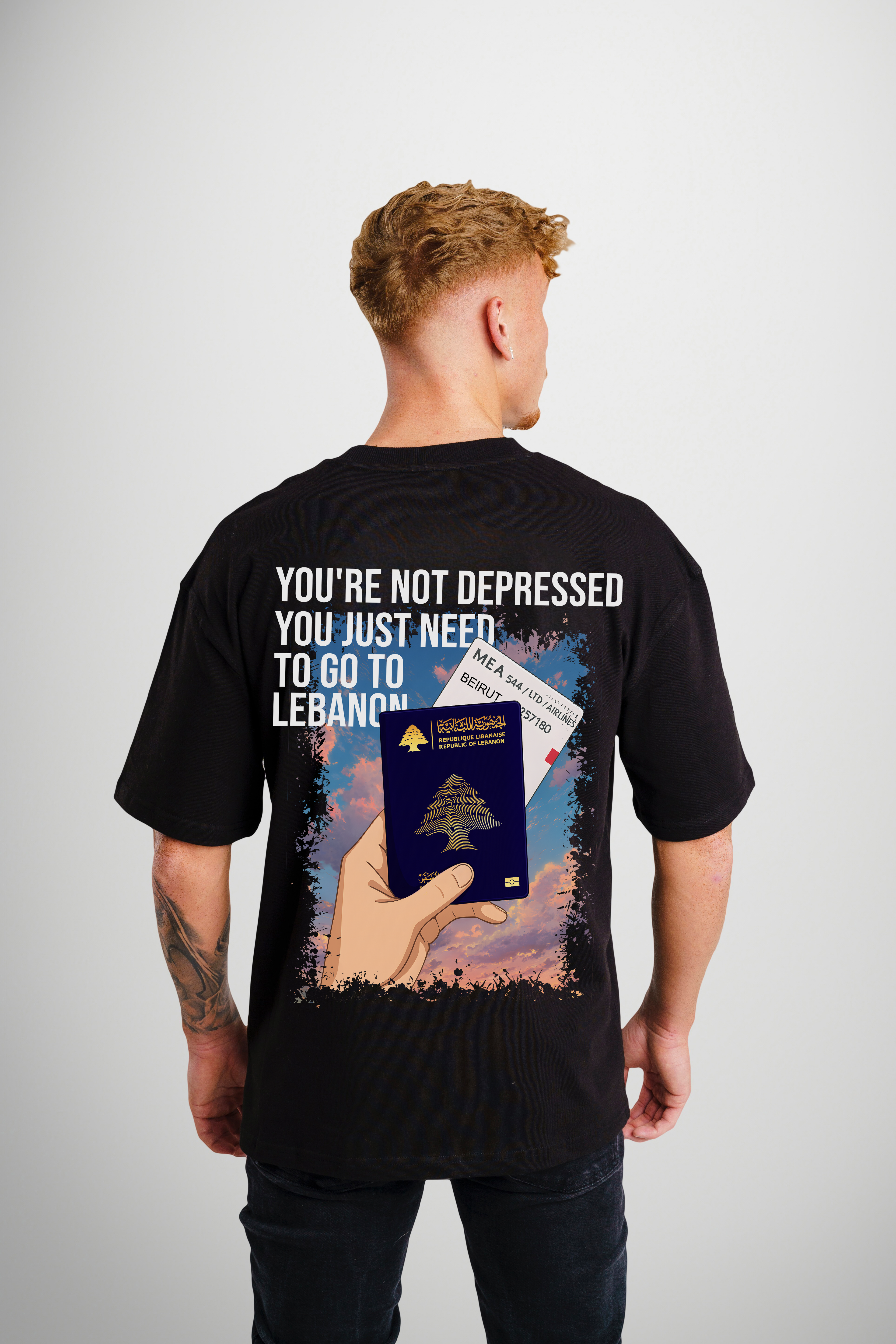 YOU'RE NOT DEPRESSED (BACKPRINT)